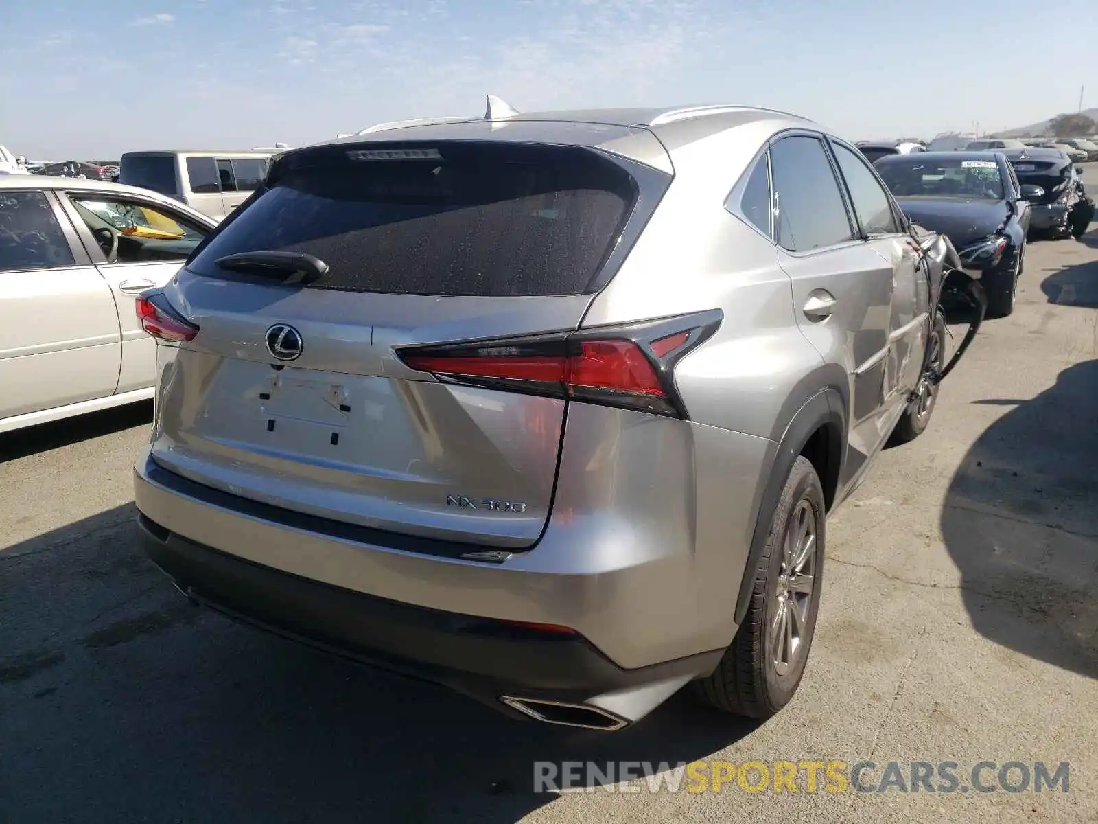 4 Photograph of a damaged car JTJBARBZ5K2199251 LEXUS NX 2019