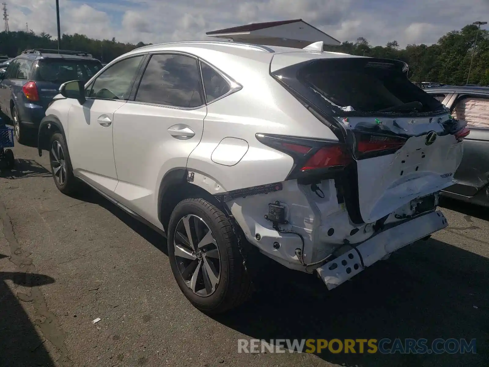 3 Photograph of a damaged car JTJBARBZ5K2200396 LEXUS NX 2019