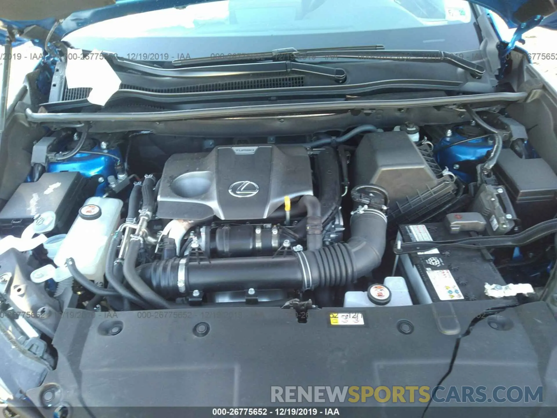 10 Photograph of a damaged car JTJBARBZ5K2205064 LEXUS NX 2019