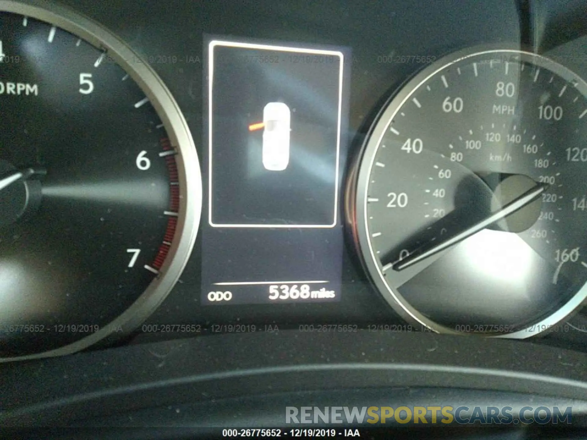 7 Photograph of a damaged car JTJBARBZ5K2205064 LEXUS NX 2019