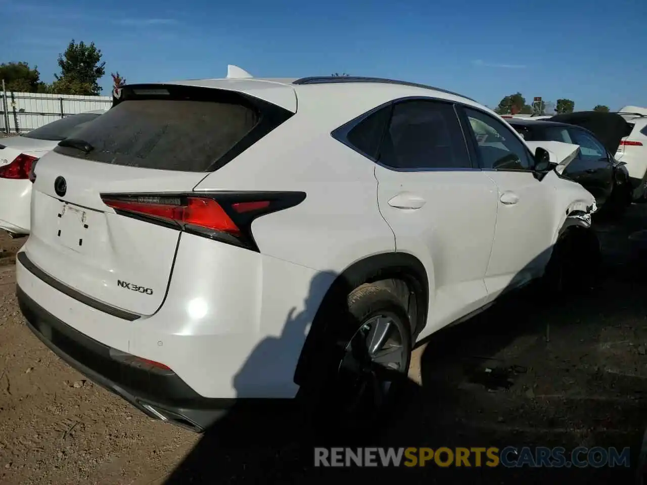 4 Photograph of a damaged car JTJBARBZ5K2210782 LEXUS NX 2019