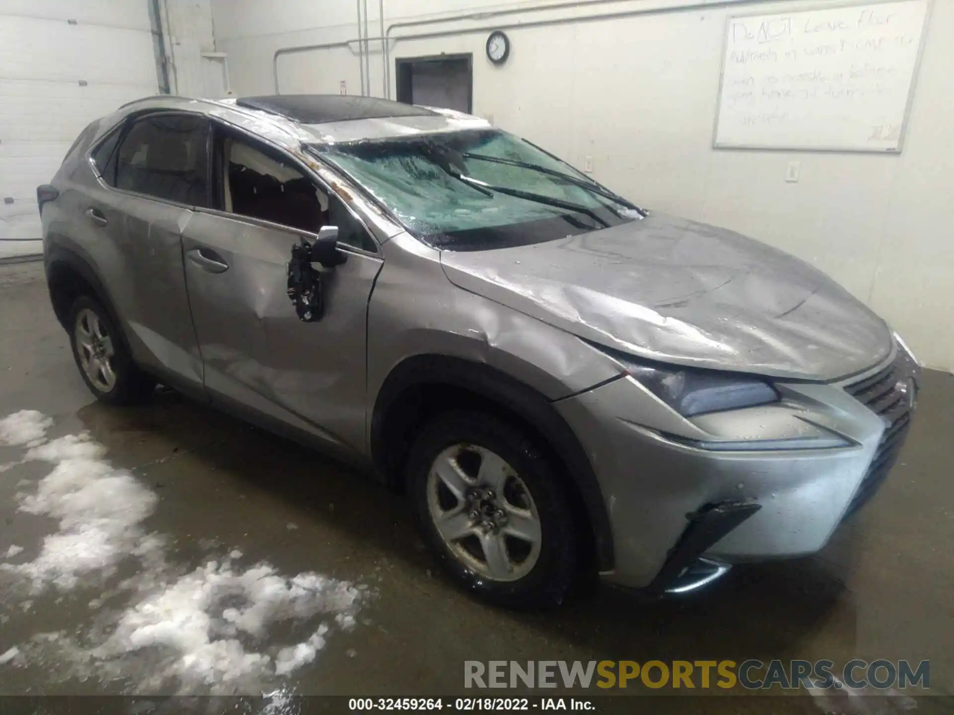 1 Photograph of a damaged car JTJBARBZ5K2214704 LEXUS NX 2019