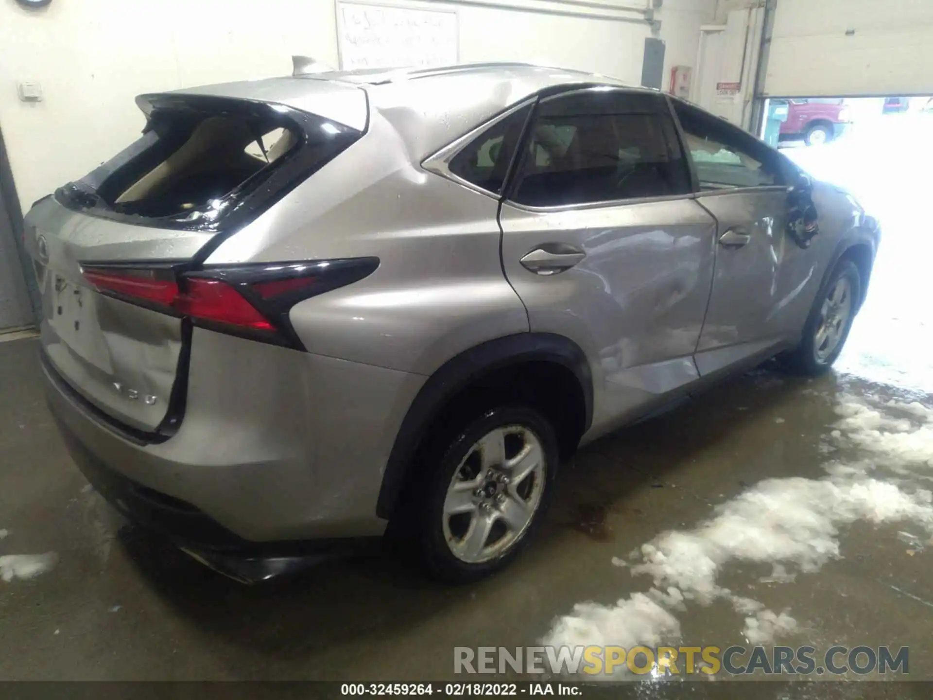 4 Photograph of a damaged car JTJBARBZ5K2214704 LEXUS NX 2019