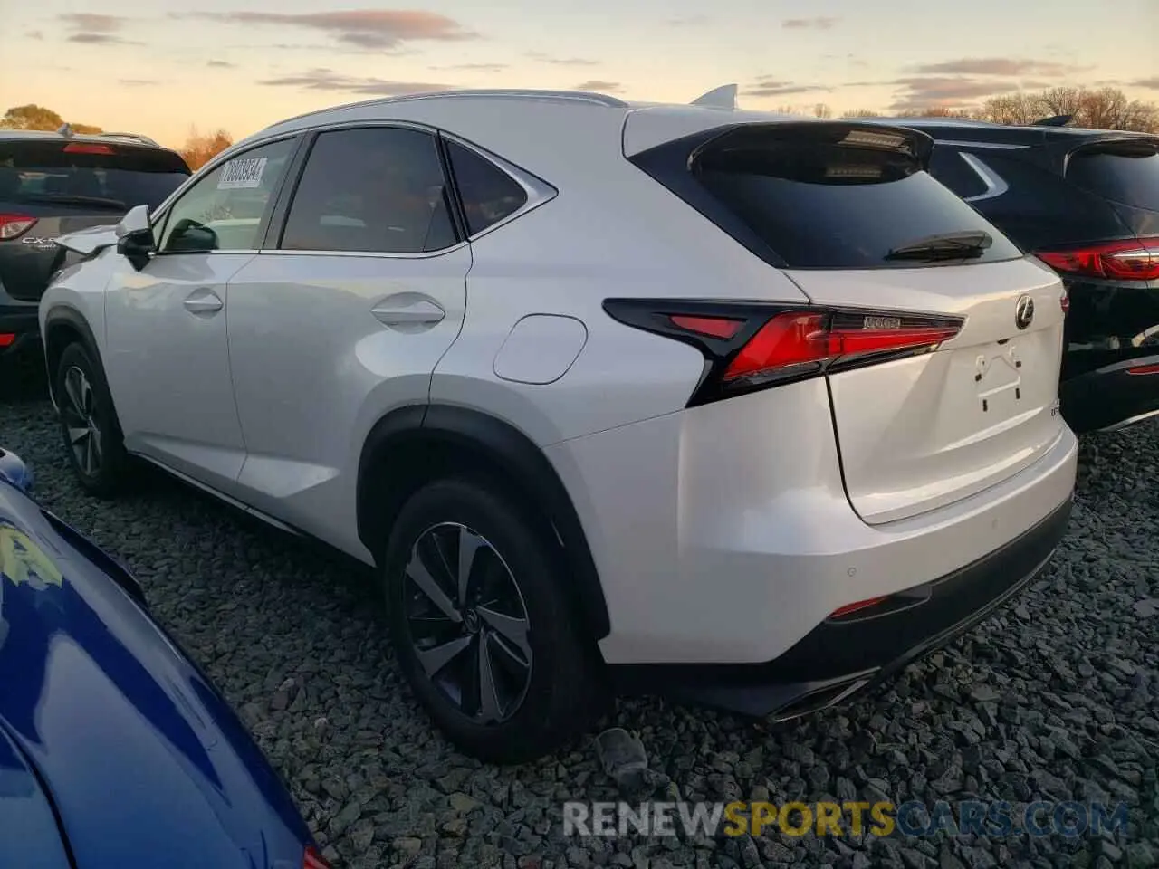 2 Photograph of a damaged car JTJBARBZ5K2216470 LEXUS NX 2019