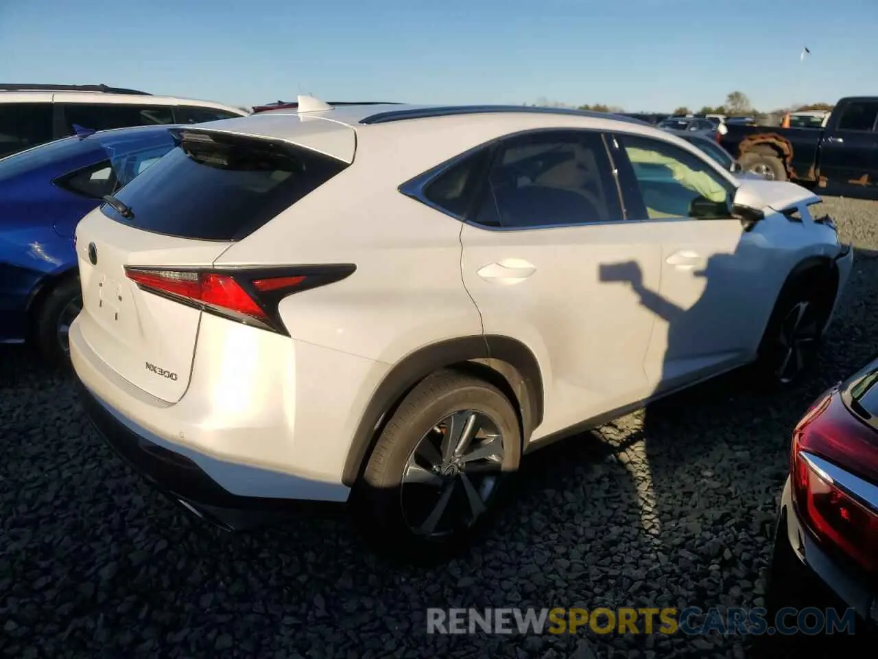 3 Photograph of a damaged car JTJBARBZ5K2216470 LEXUS NX 2019