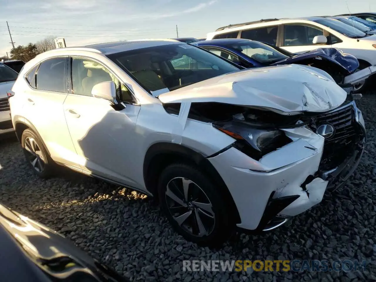 4 Photograph of a damaged car JTJBARBZ5K2216470 LEXUS NX 2019