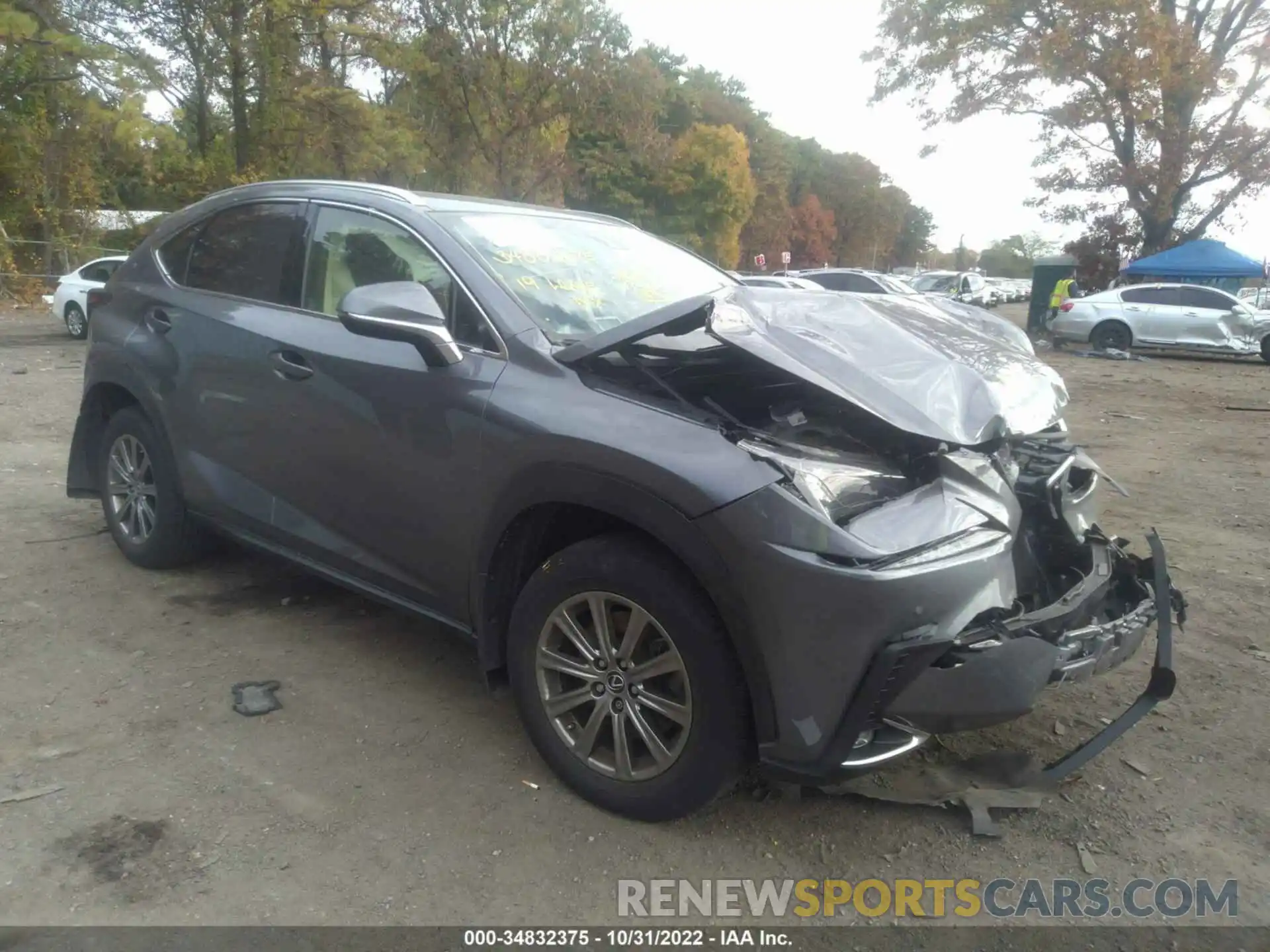 1 Photograph of a damaged car JTJBARBZ6K2183284 LEXUS NX 2019