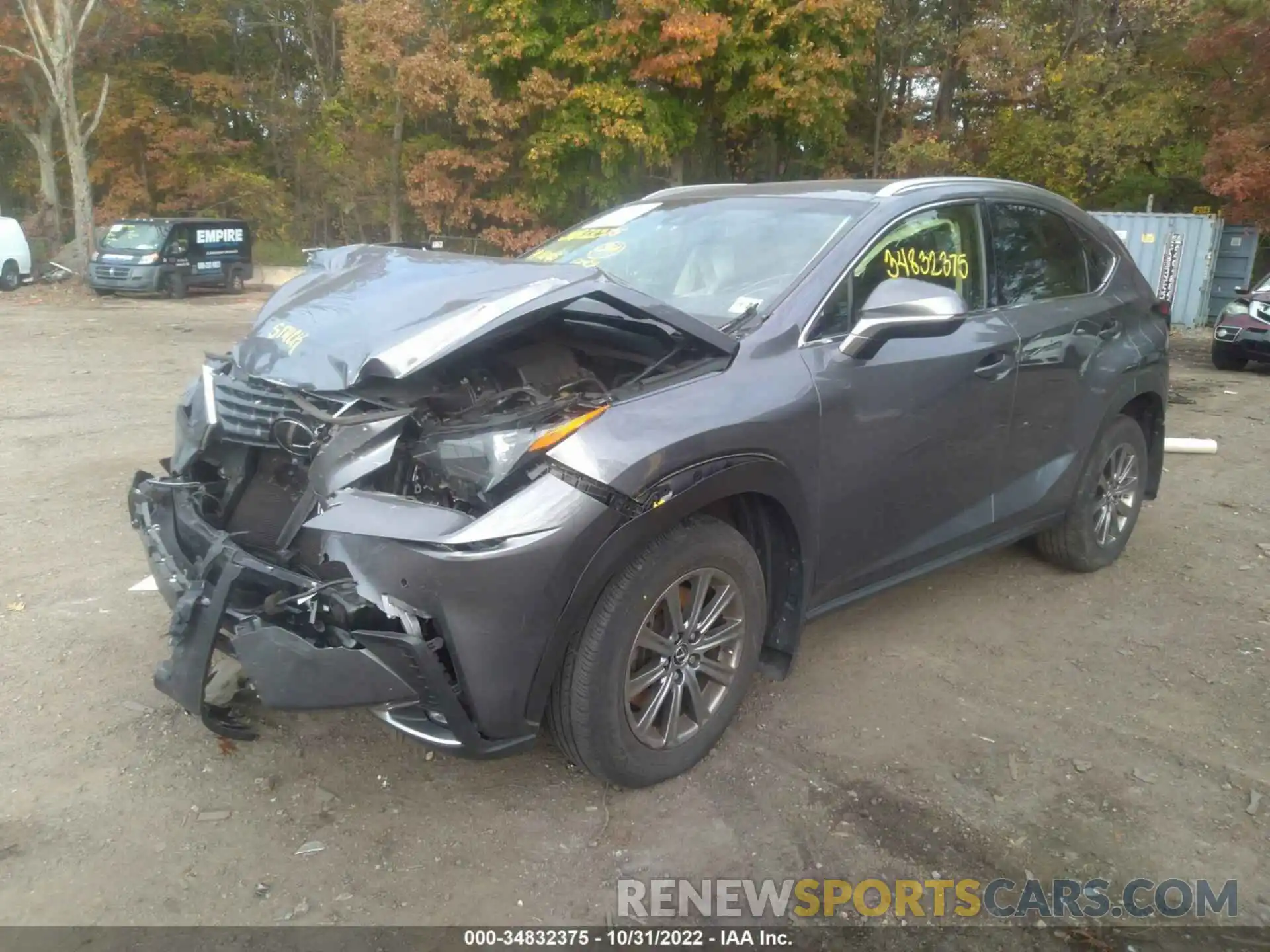 2 Photograph of a damaged car JTJBARBZ6K2183284 LEXUS NX 2019