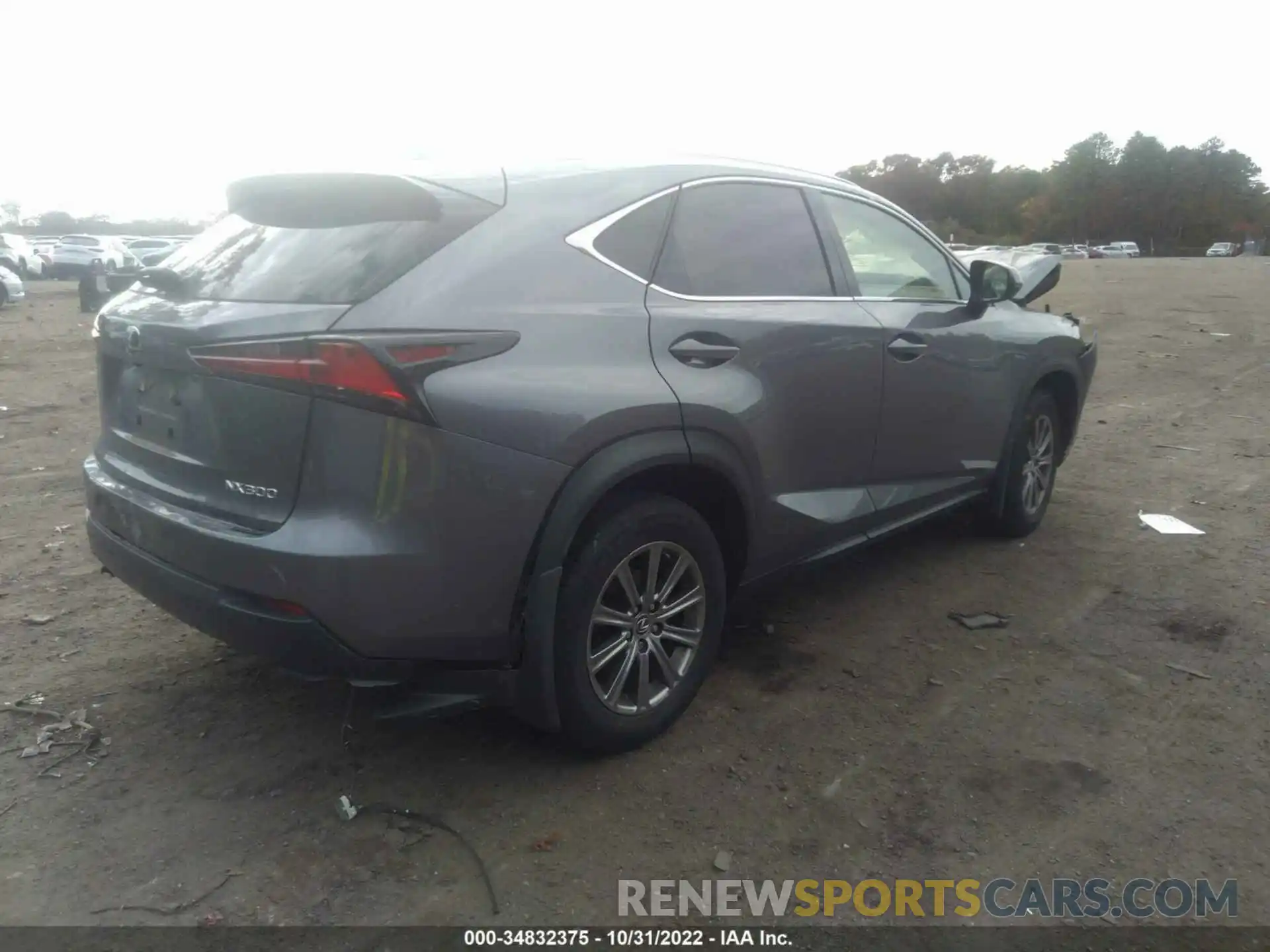 4 Photograph of a damaged car JTJBARBZ6K2183284 LEXUS NX 2019