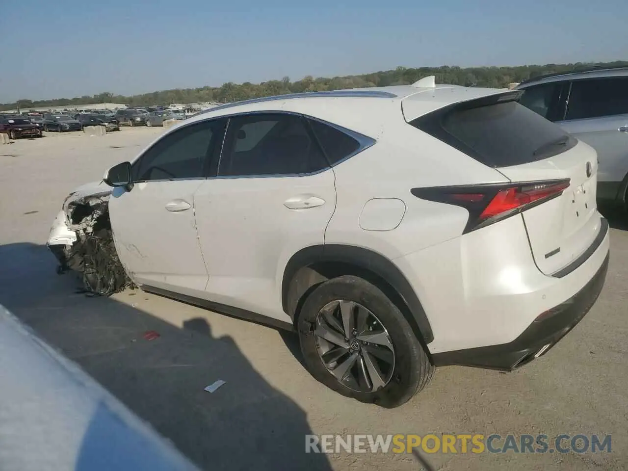 2 Photograph of a damaged car JTJBARBZ6K2184886 LEXUS NX 2019