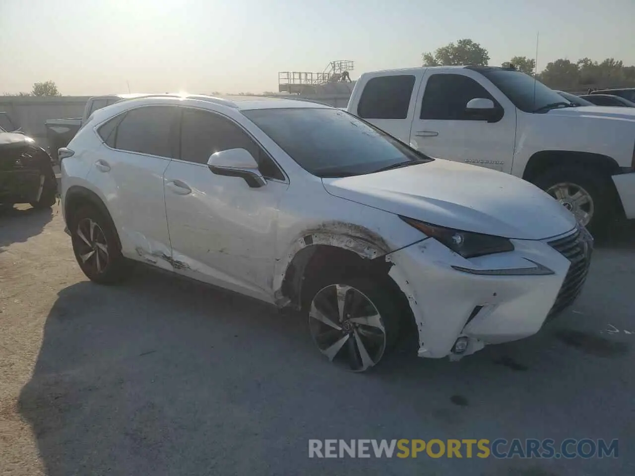 4 Photograph of a damaged car JTJBARBZ6K2184886 LEXUS NX 2019