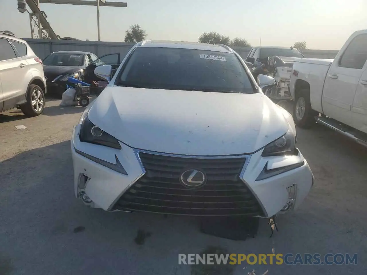 5 Photograph of a damaged car JTJBARBZ6K2184886 LEXUS NX 2019