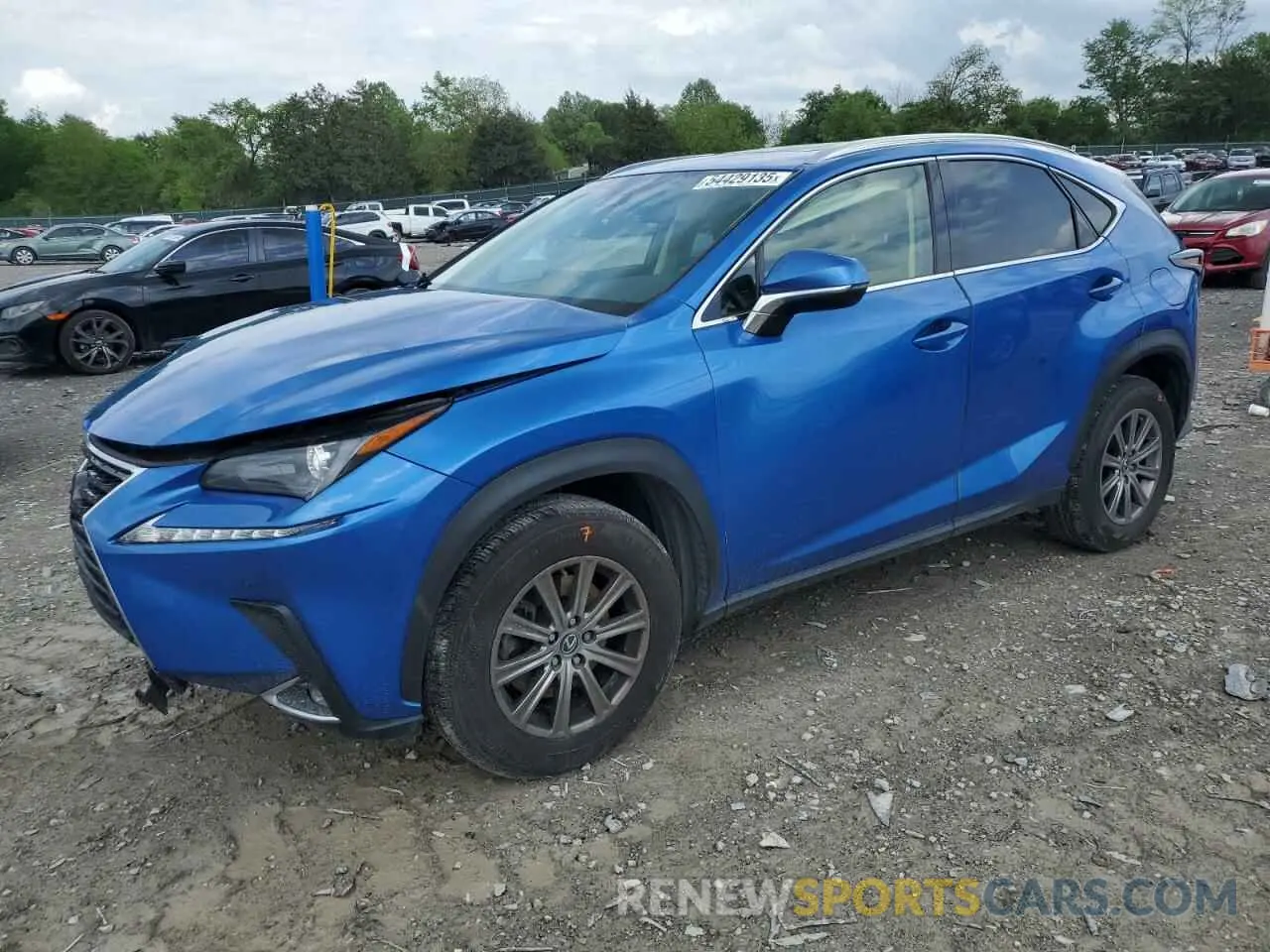 1 Photograph of a damaged car JTJBARBZ6K2189473 LEXUS NX 2019