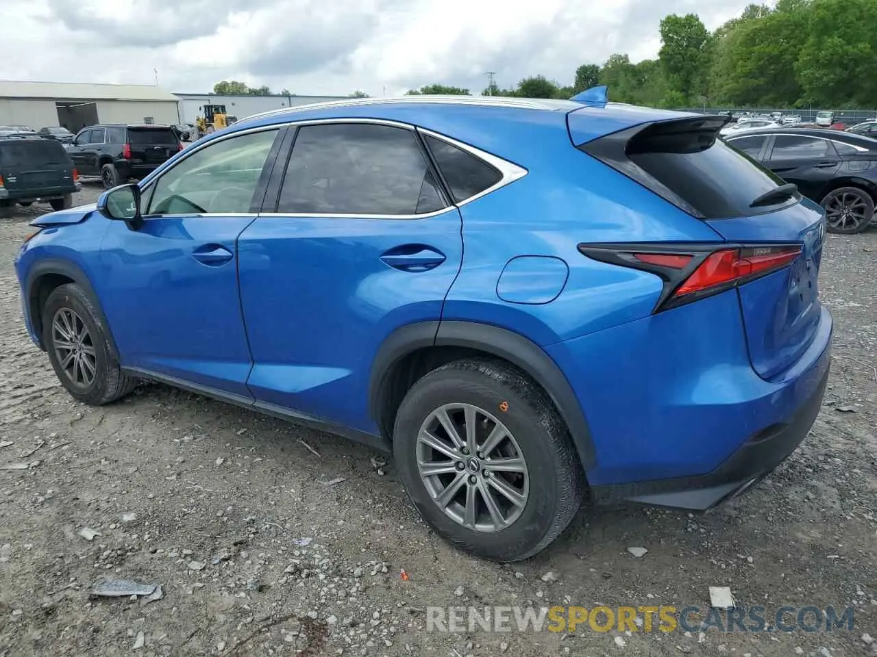 2 Photograph of a damaged car JTJBARBZ6K2189473 LEXUS NX 2019