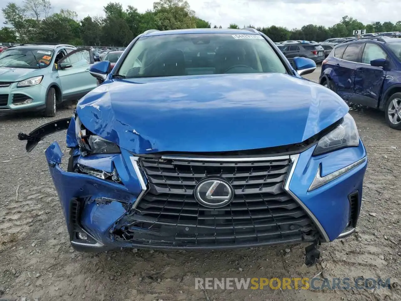 5 Photograph of a damaged car JTJBARBZ6K2189473 LEXUS NX 2019