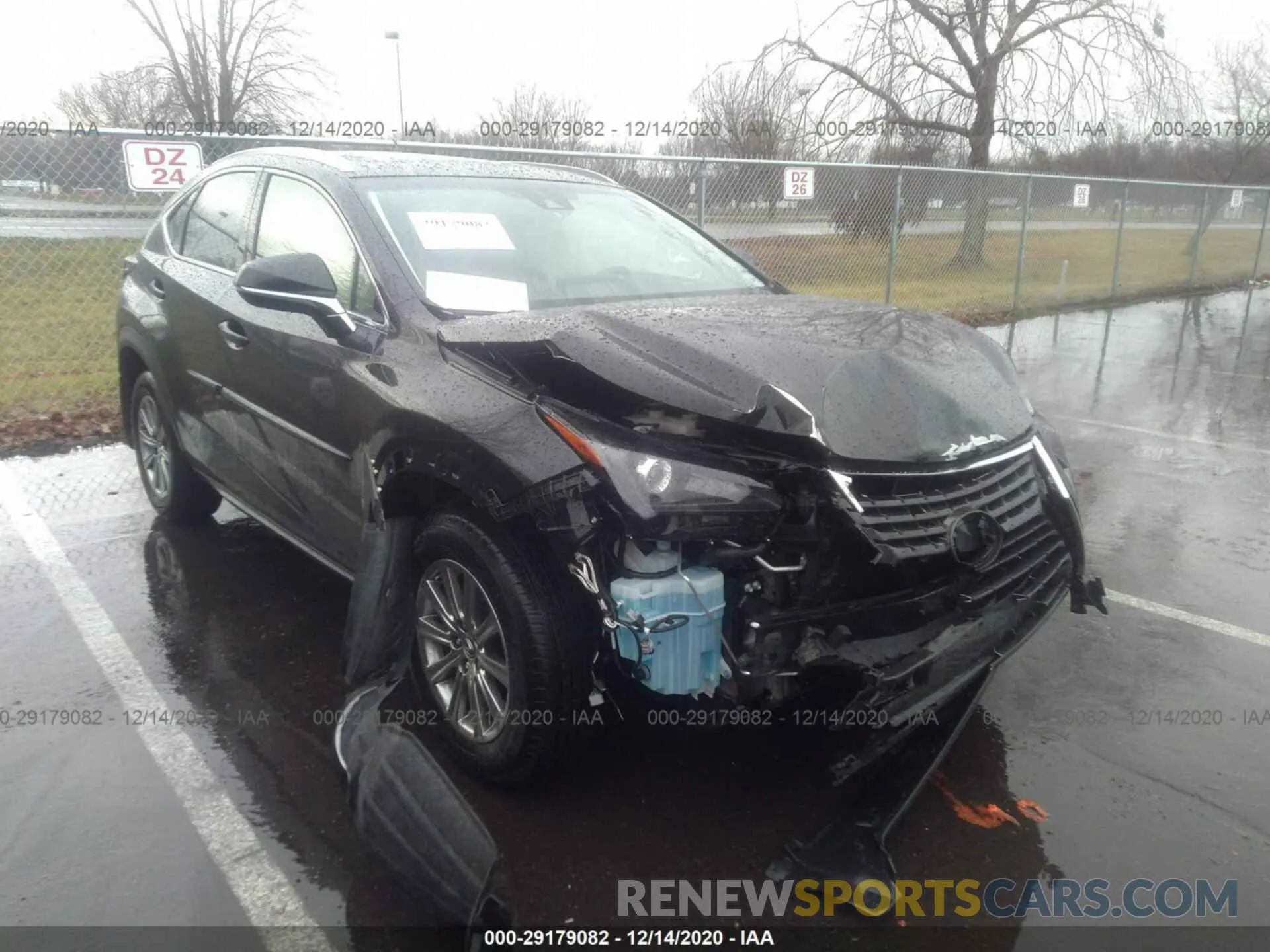 1 Photograph of a damaged car JTJBARBZ6K2191210 LEXUS NX 2019