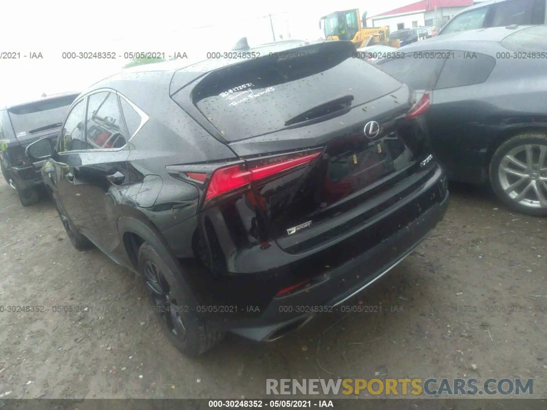 3 Photograph of a damaged car JTJBARBZ6K2192471 LEXUS NX 2019