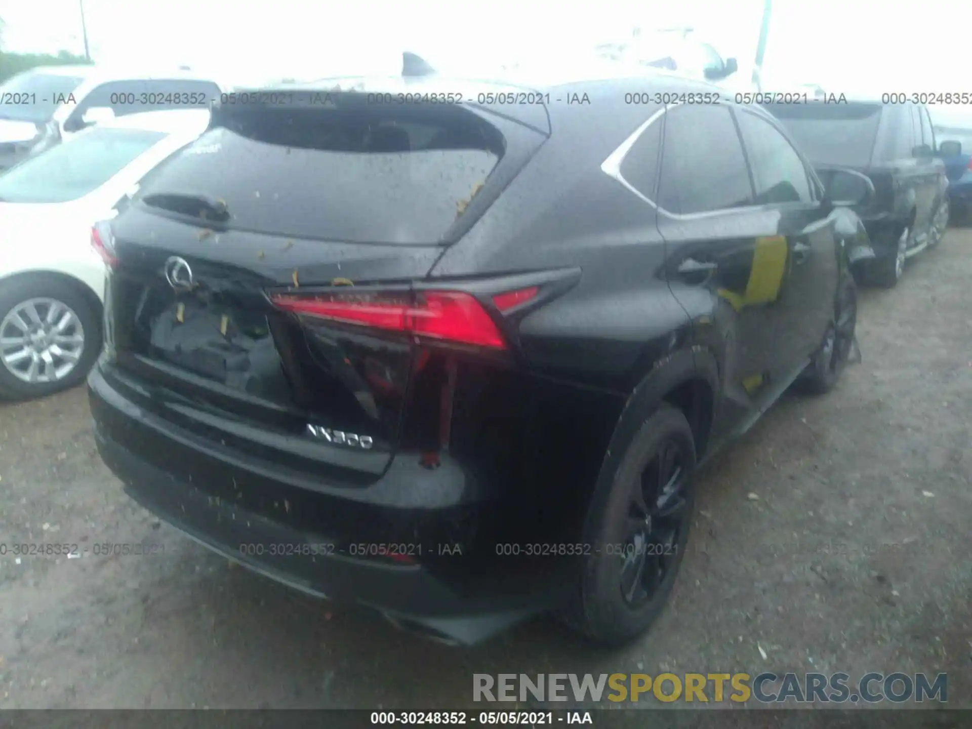 4 Photograph of a damaged car JTJBARBZ6K2192471 LEXUS NX 2019