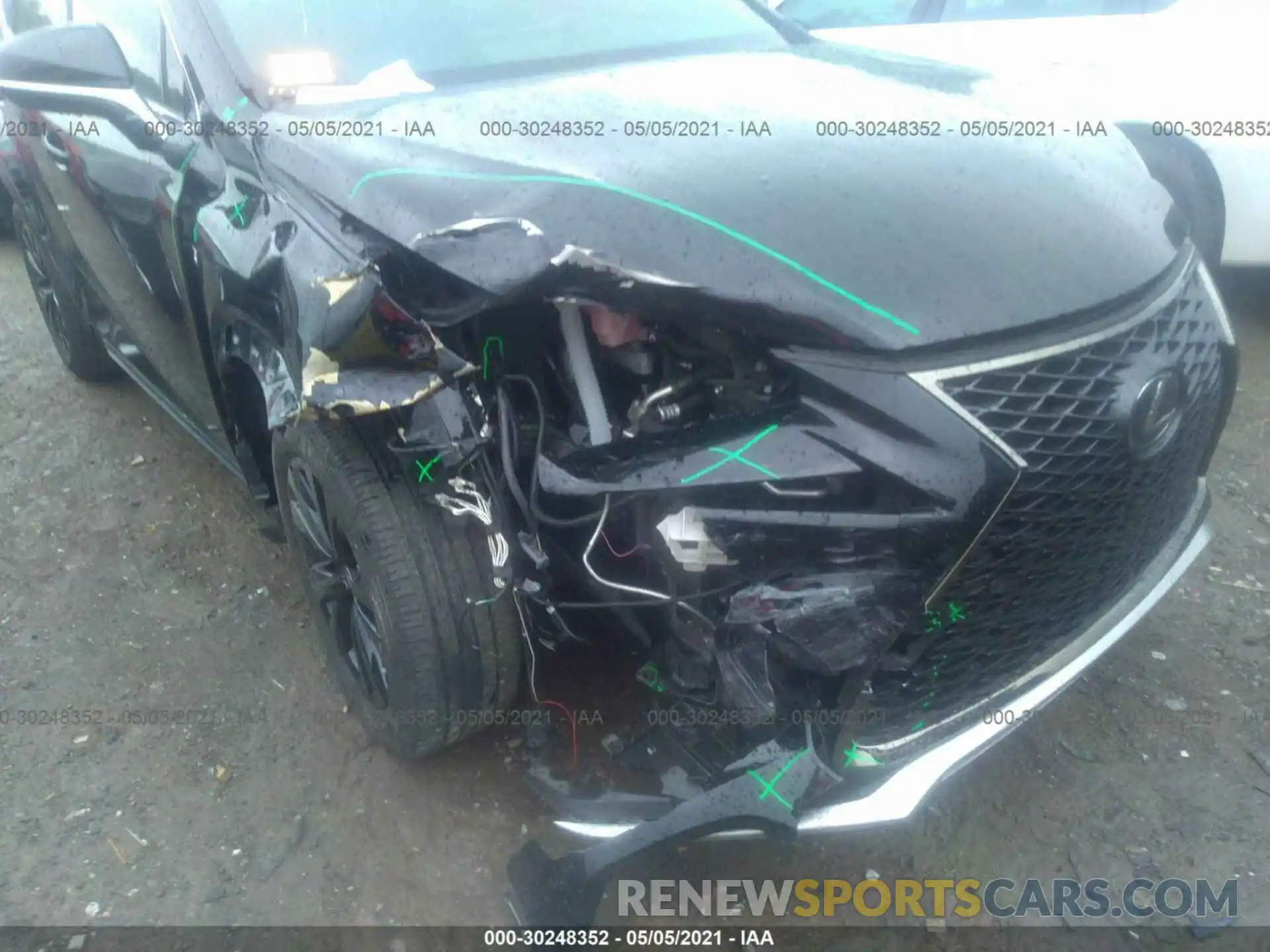 6 Photograph of a damaged car JTJBARBZ6K2192471 LEXUS NX 2019