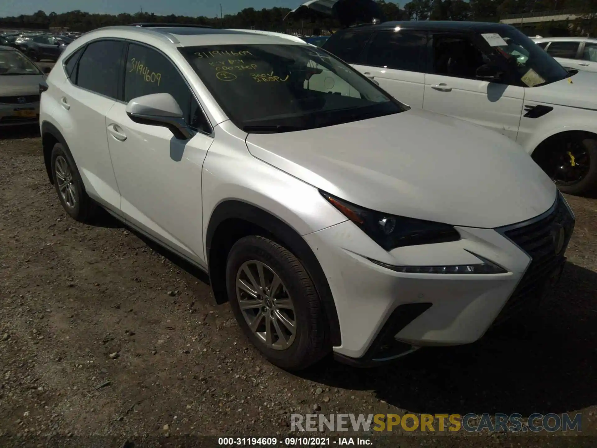 1 Photograph of a damaged car JTJBARBZ6K2198187 LEXUS NX 2019