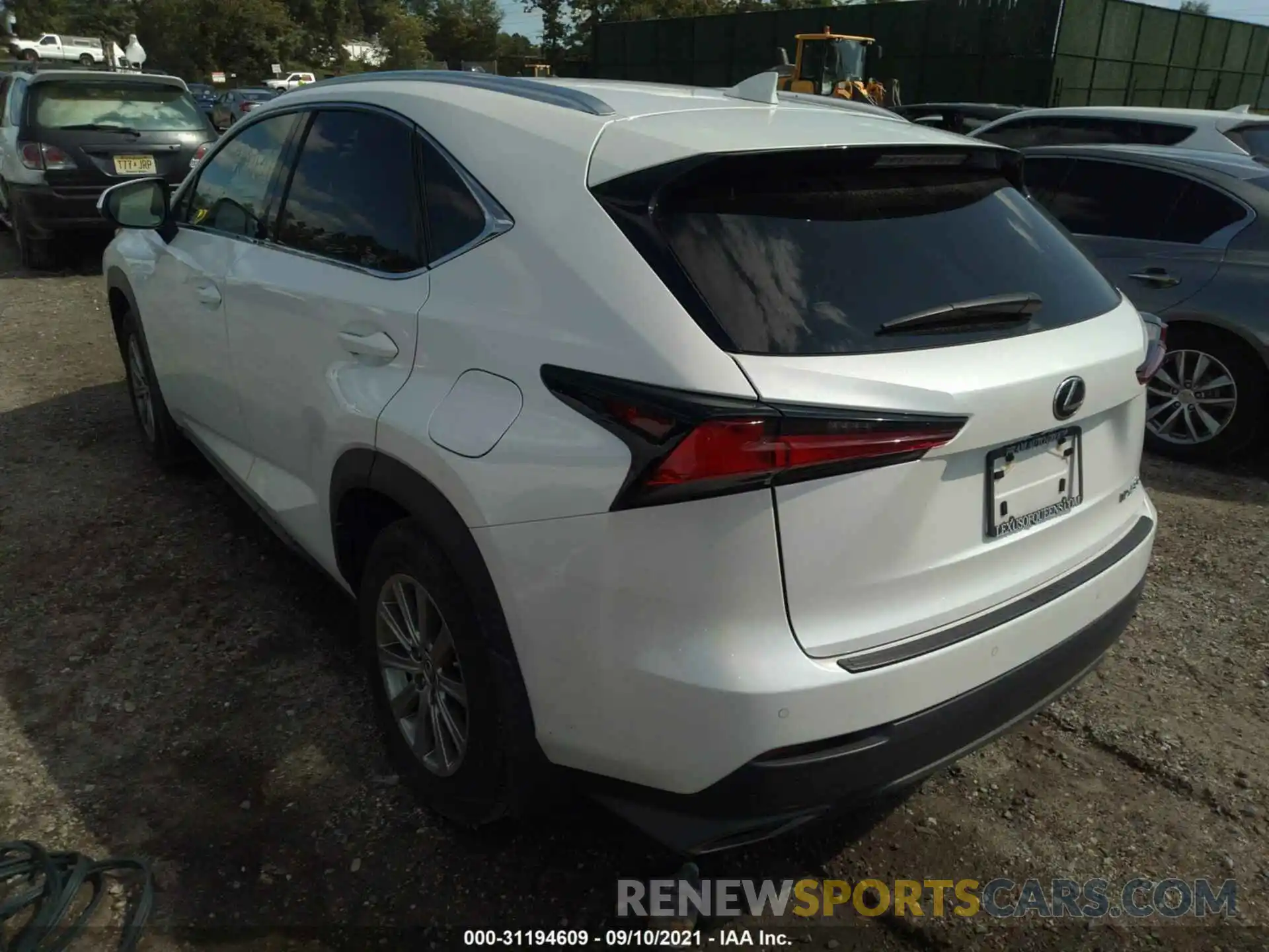 3 Photograph of a damaged car JTJBARBZ6K2198187 LEXUS NX 2019