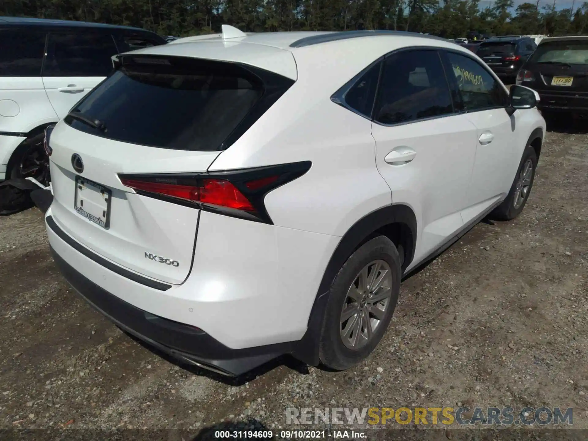 4 Photograph of a damaged car JTJBARBZ6K2198187 LEXUS NX 2019