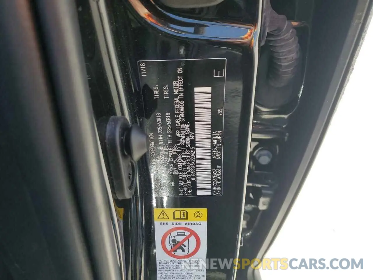 13 Photograph of a damaged car JTJBARBZ6K2204215 LEXUS NX 2019
