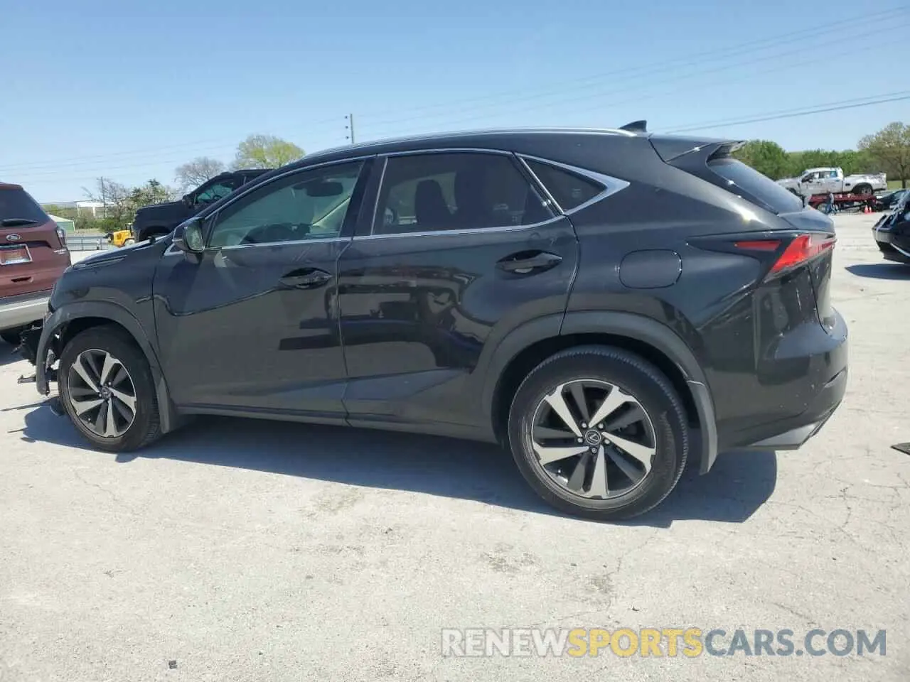 2 Photograph of a damaged car JTJBARBZ6K2204215 LEXUS NX 2019