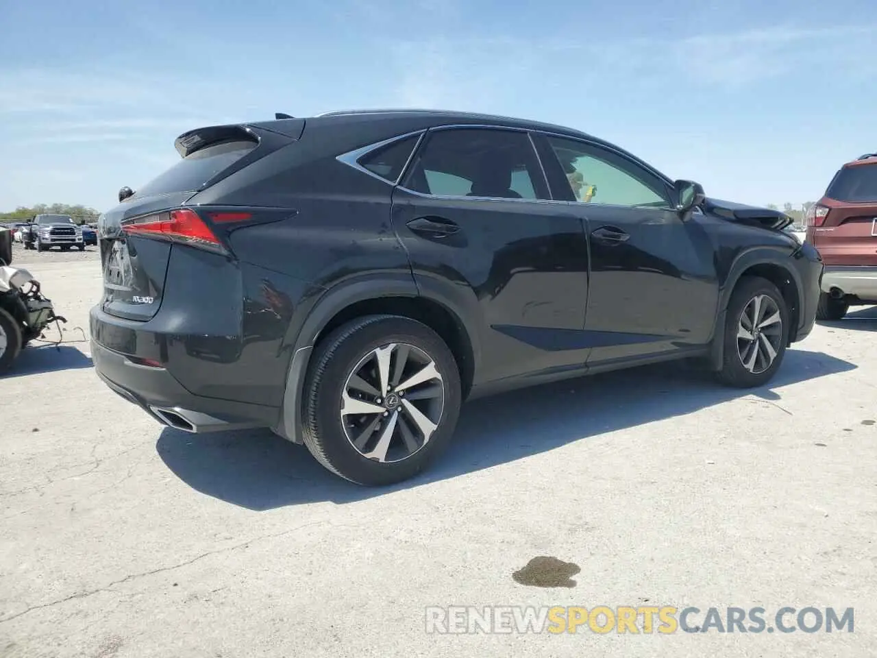 3 Photograph of a damaged car JTJBARBZ6K2204215 LEXUS NX 2019