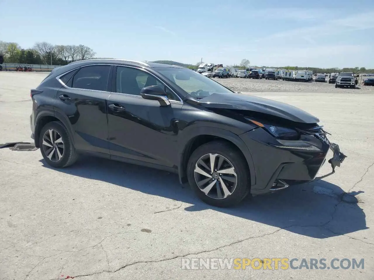 4 Photograph of a damaged car JTJBARBZ6K2204215 LEXUS NX 2019
