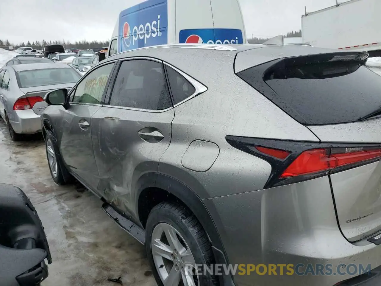 2 Photograph of a damaged car JTJBARBZ6K2207597 LEXUS NX 2019