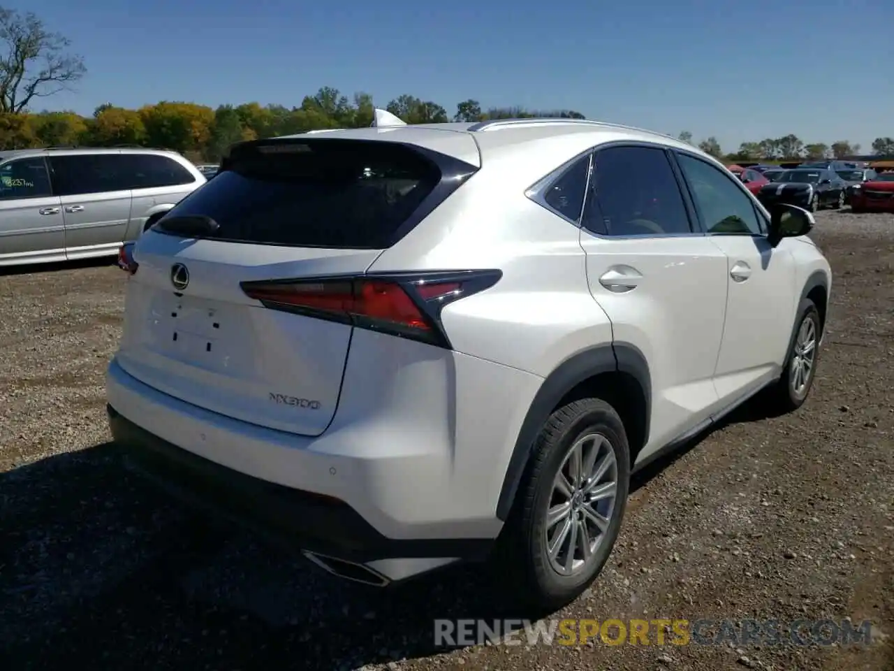 4 Photograph of a damaged car JTJBARBZ6K2212105 LEXUS NX 2019