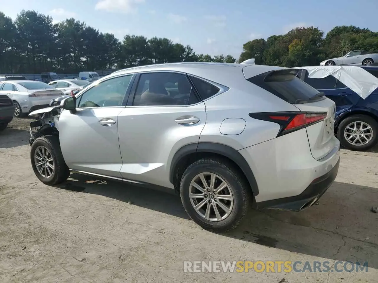 2 Photograph of a damaged car JTJBARBZ6K2214520 LEXUS NX 2019