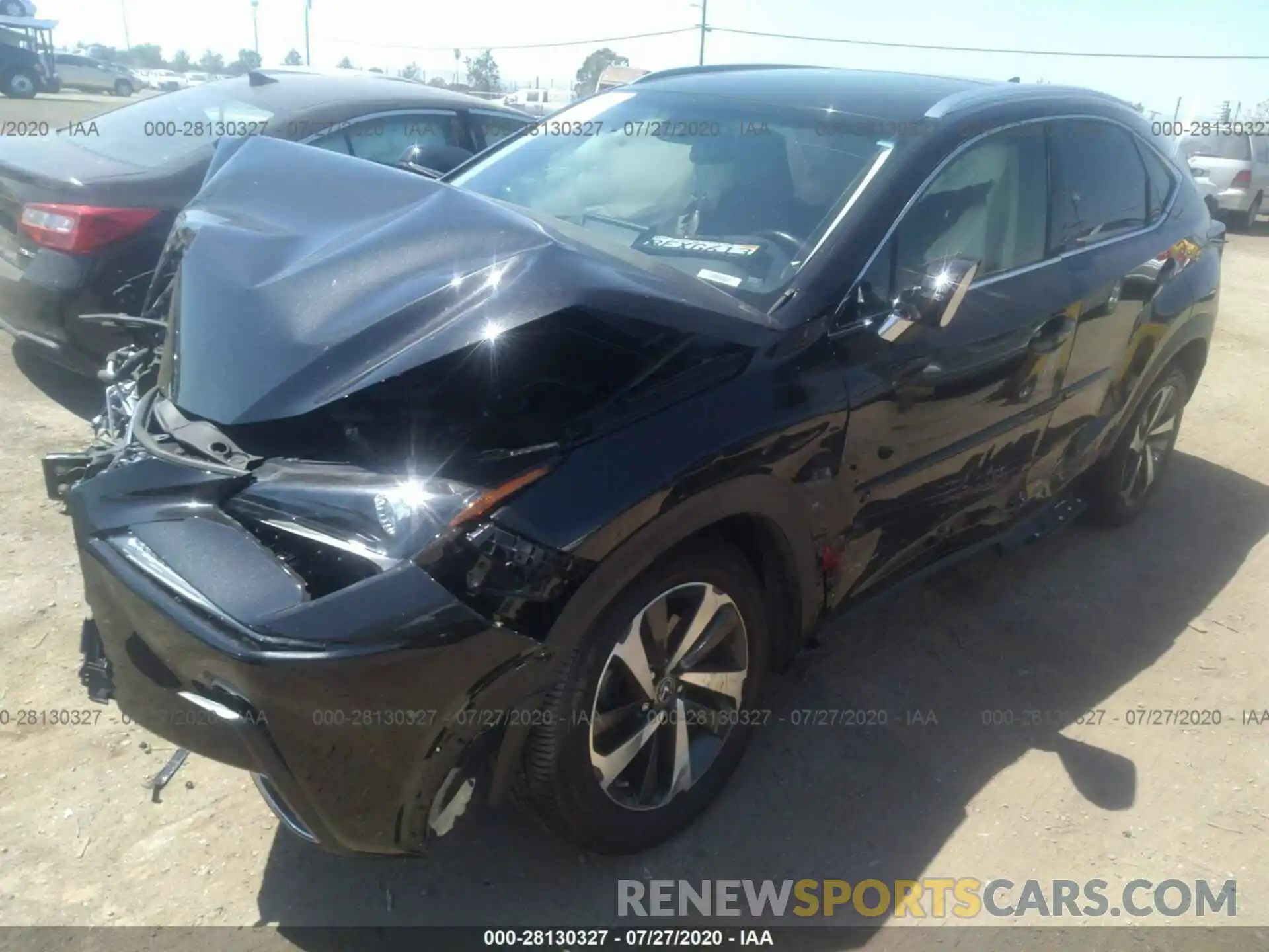 2 Photograph of a damaged car JTJBARBZ7K2182953 LEXUS NX 2019