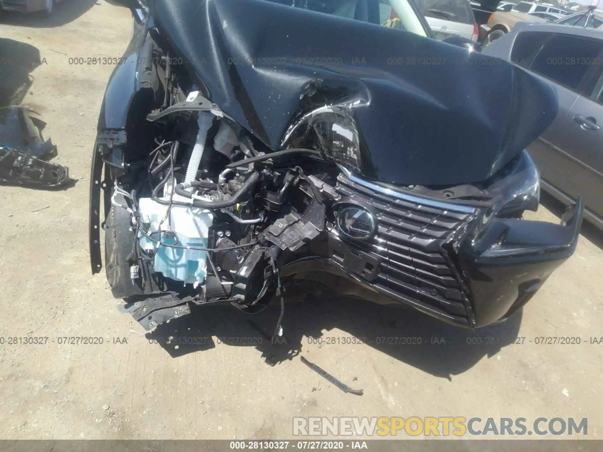 6 Photograph of a damaged car JTJBARBZ7K2182953 LEXUS NX 2019