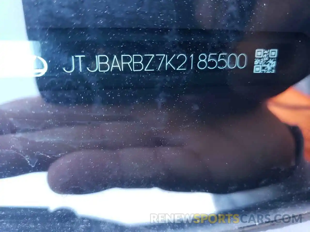 10 Photograph of a damaged car JTJBARBZ7K2185500 LEXUS NX 2019