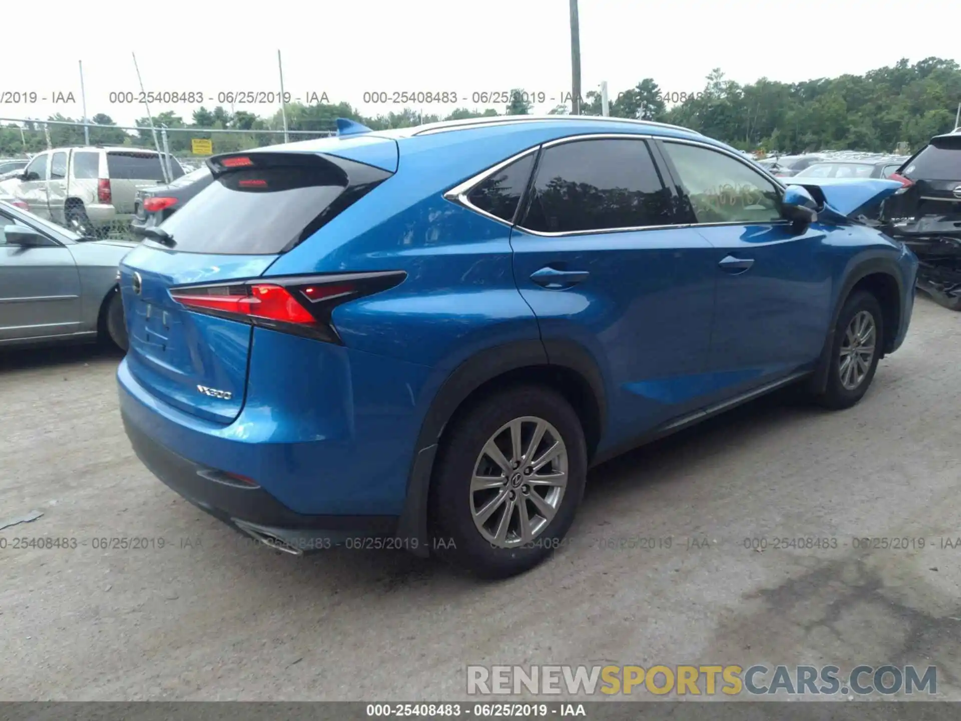 4 Photograph of a damaged car JTJBARBZ7K2188929 LEXUS NX 2019