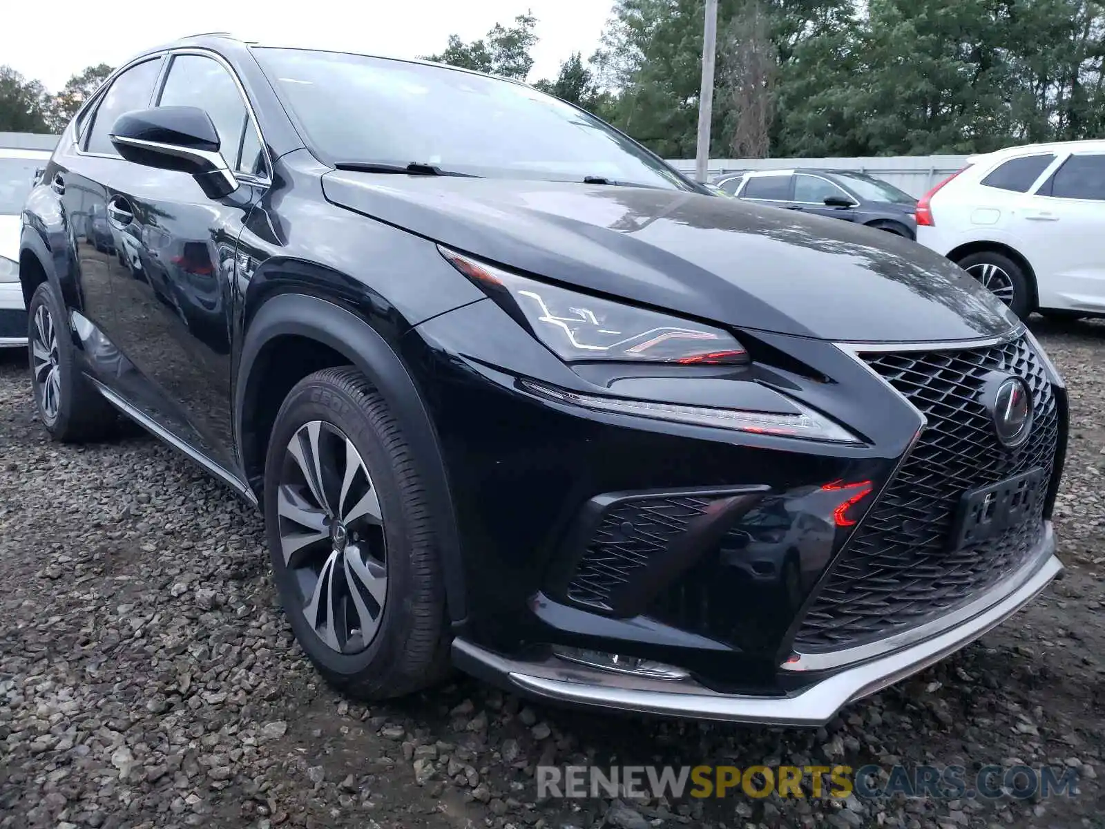 1 Photograph of a damaged car JTJBARBZ7K2189921 LEXUS NX 2019