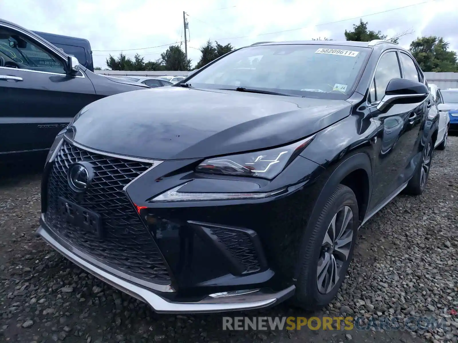 2 Photograph of a damaged car JTJBARBZ7K2189921 LEXUS NX 2019