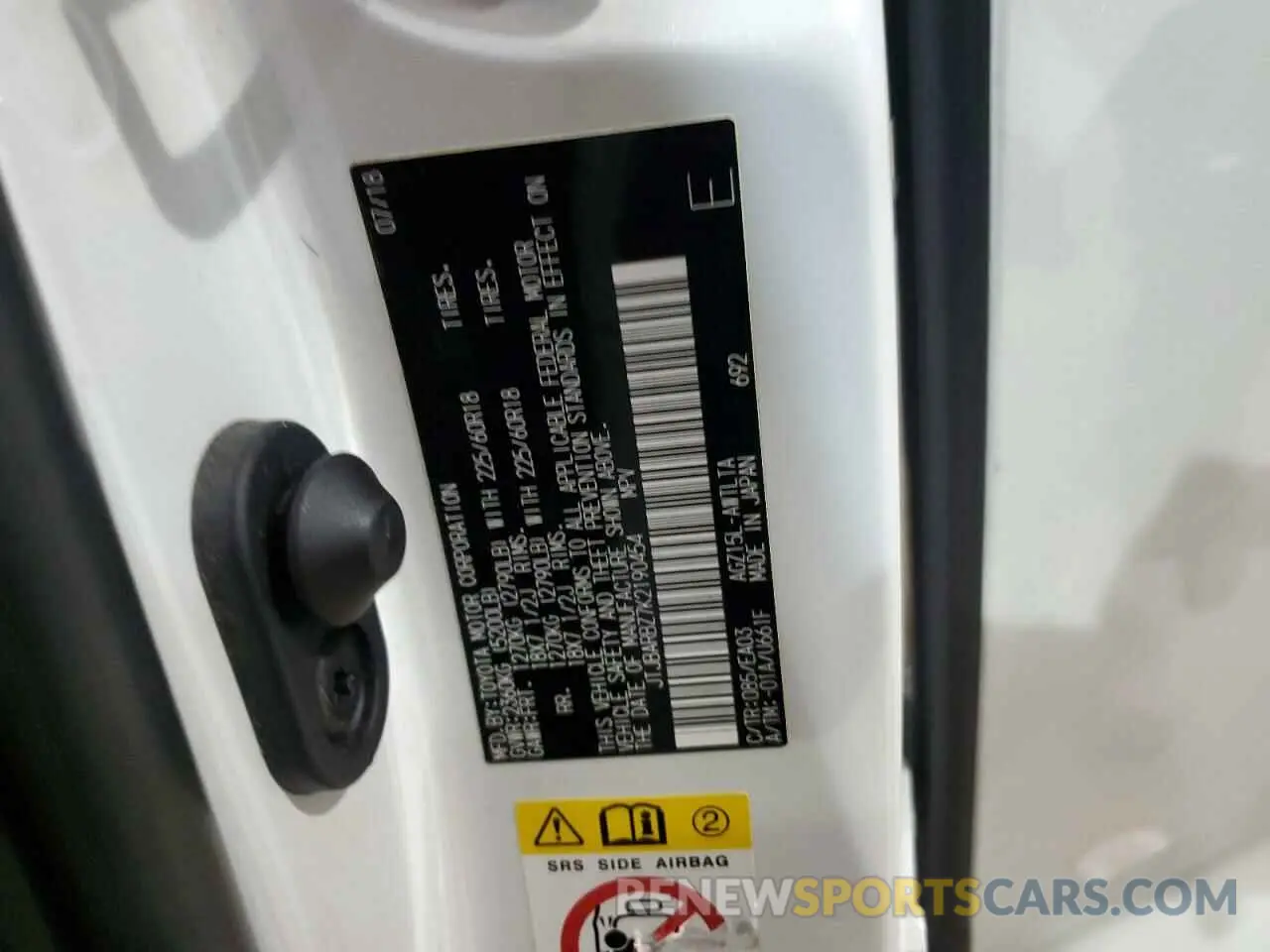12 Photograph of a damaged car JTJBARBZ7K2190454 LEXUS NX 2019