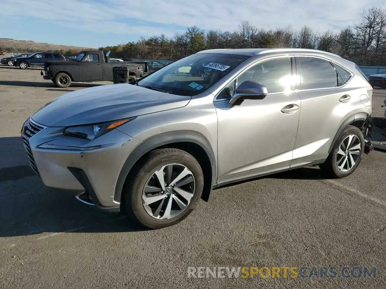 1 Photograph of a damaged car JTJBARBZ7K2193323 LEXUS NX 2019