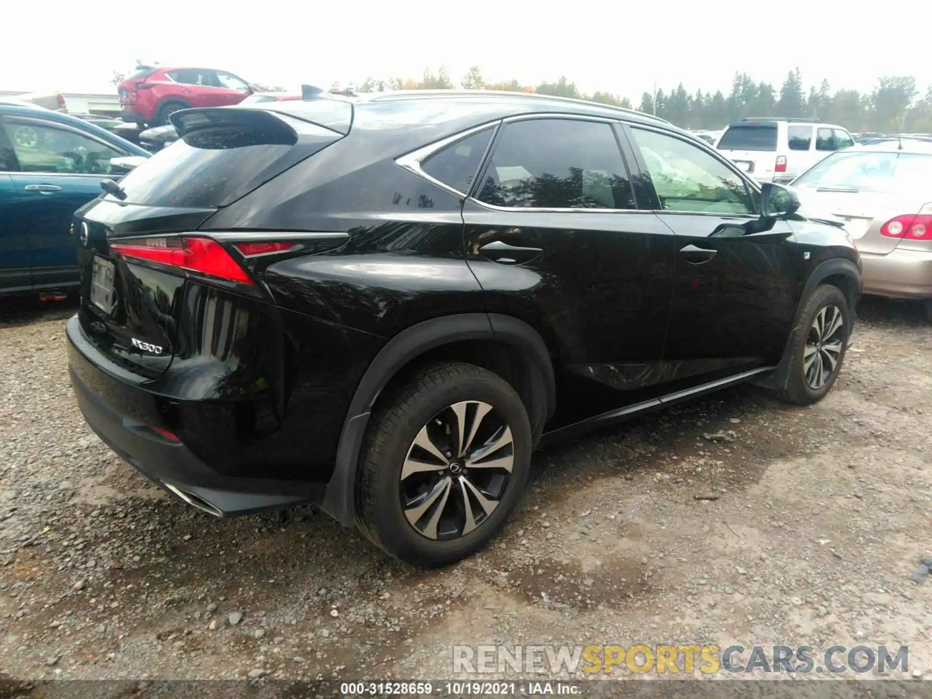 4 Photograph of a damaged car JTJBARBZ7K2199199 LEXUS NX 2019