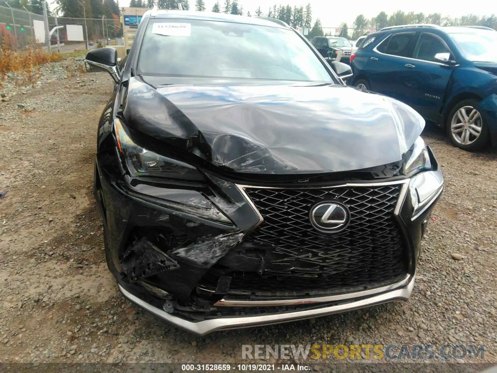 6 Photograph of a damaged car JTJBARBZ7K2199199 LEXUS NX 2019