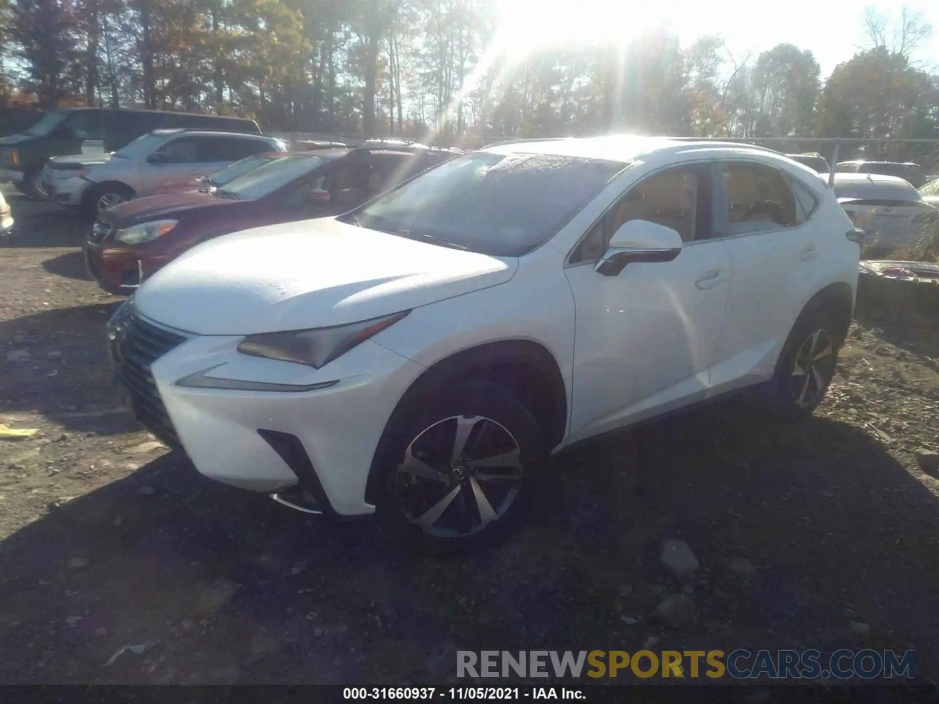 2 Photograph of a damaged car JTJBARBZ7K2210279 LEXUS NX 2019