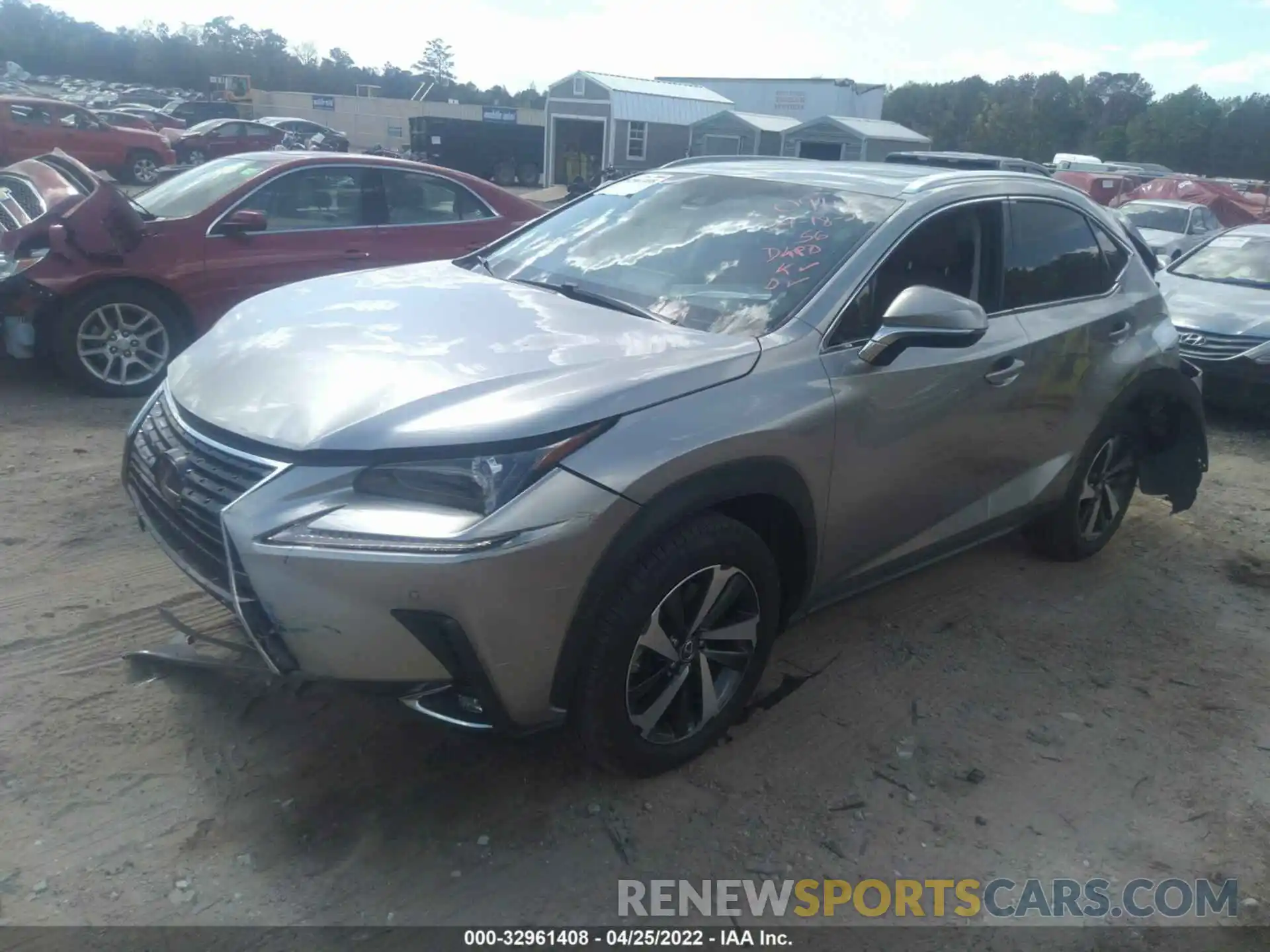 2 Photograph of a damaged car JTJBARBZ7K2210914 LEXUS NX 2019