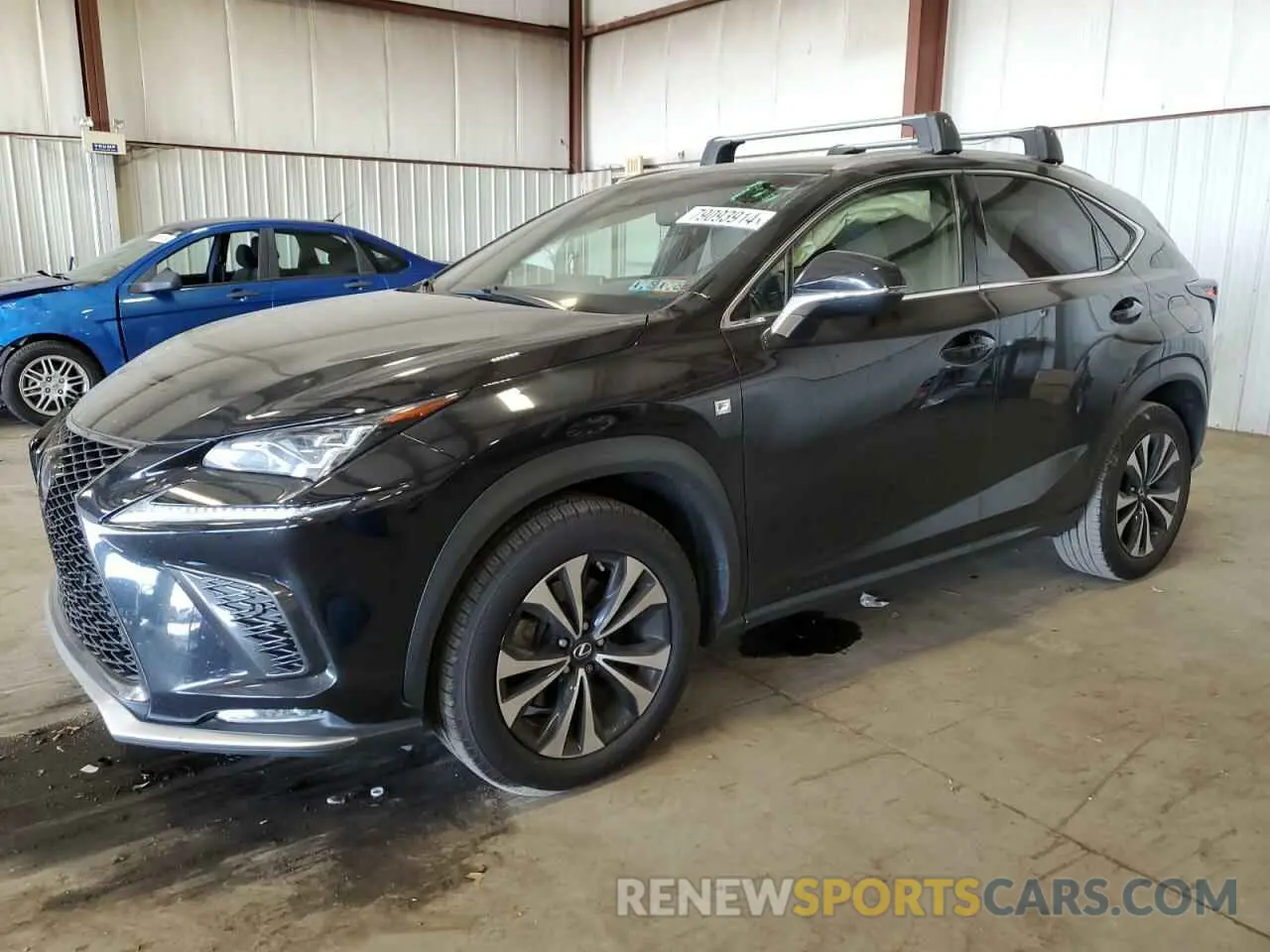 1 Photograph of a damaged car JTJBARBZ7K2212050 LEXUS NX 2019