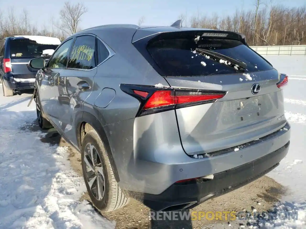 3 Photograph of a damaged car JTJBARBZ7K2215126 LEXUS NX 2019