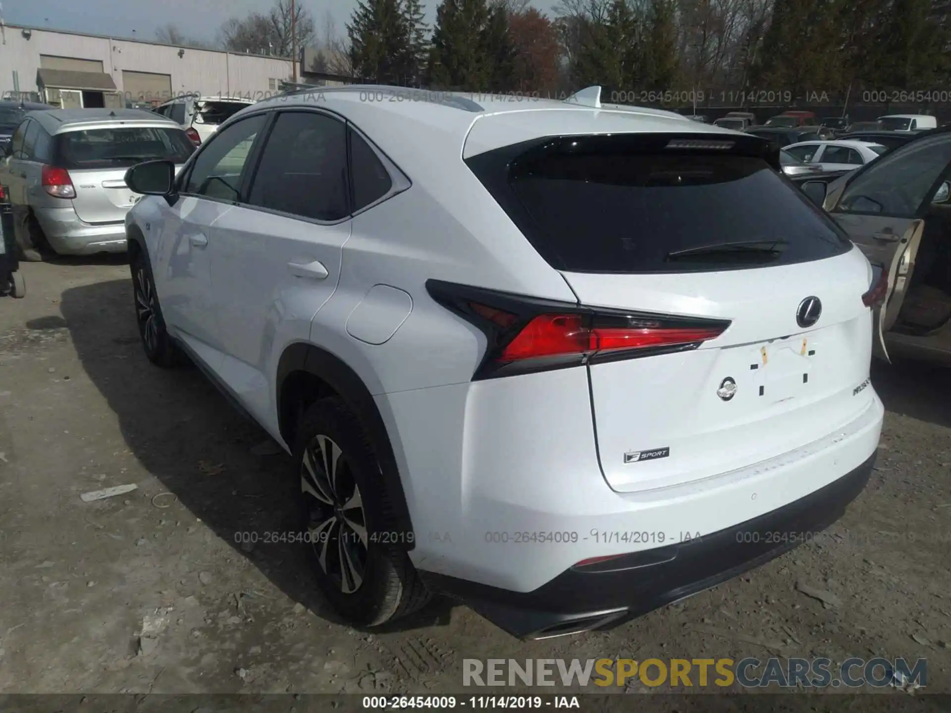 3 Photograph of a damaged car JTJBARBZ7K2217216 LEXUS NX 2019