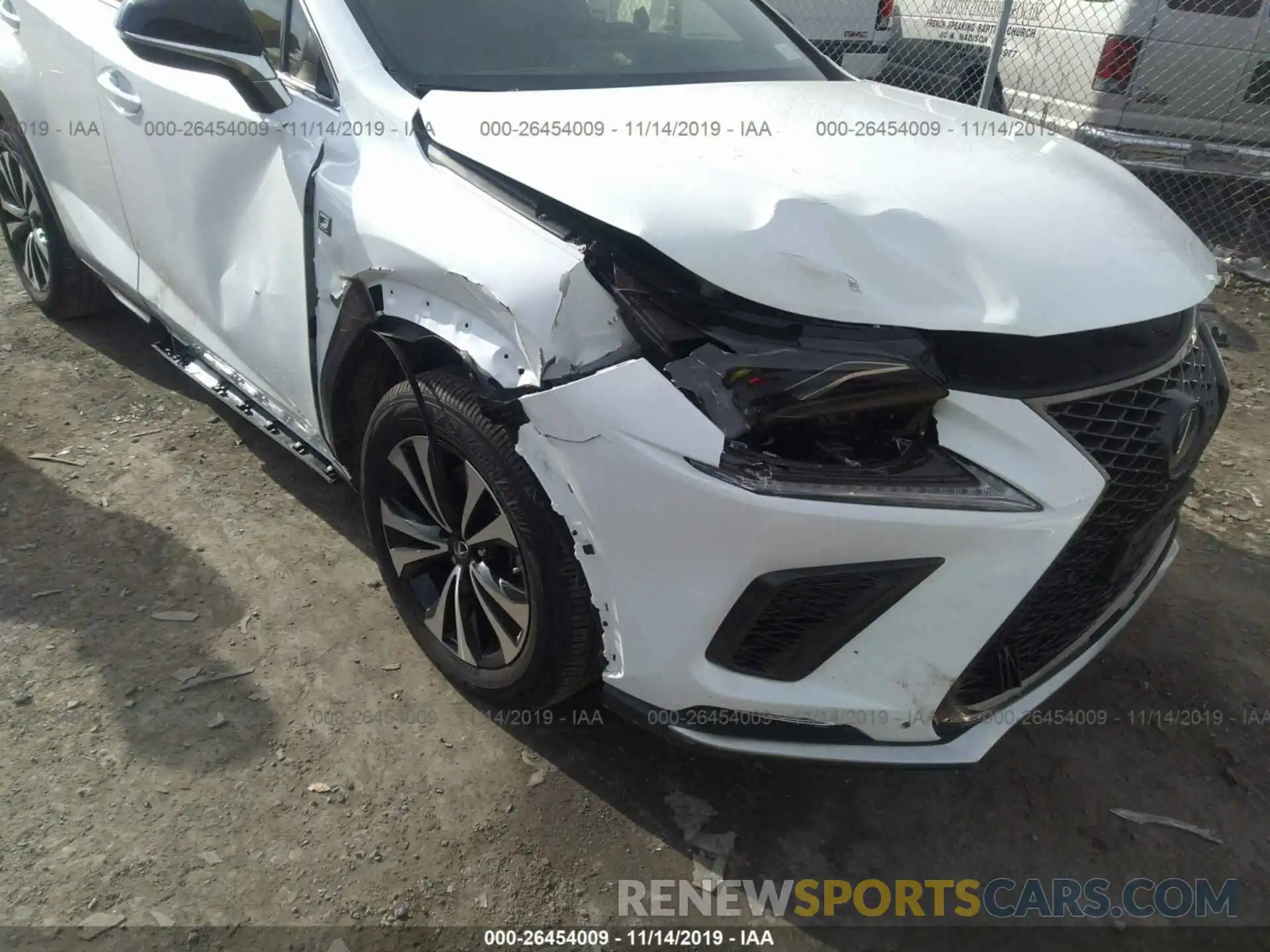 6 Photograph of a damaged car JTJBARBZ7K2217216 LEXUS NX 2019