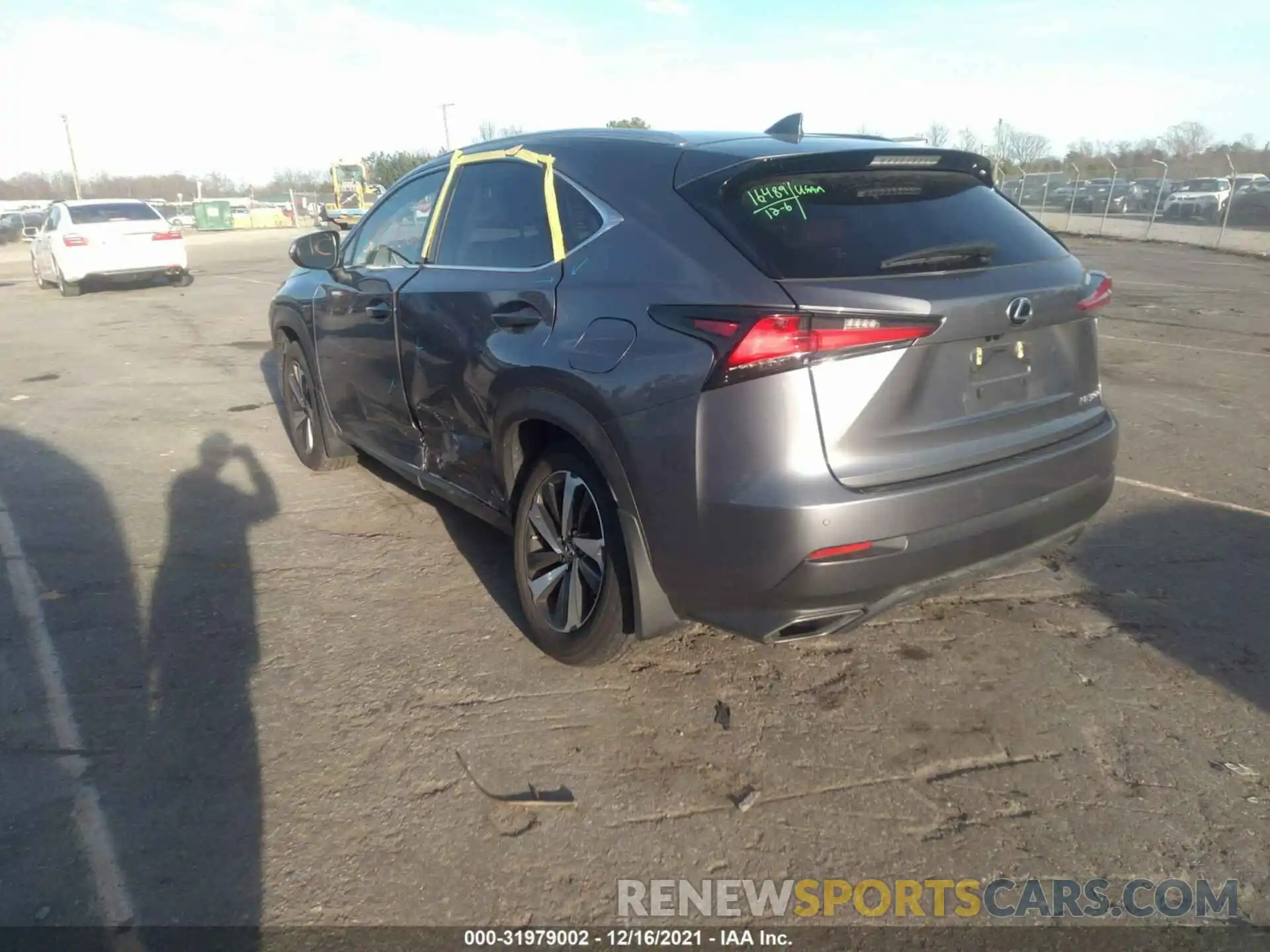 3 Photograph of a damaged car JTJBARBZ8K2179379 LEXUS NX 2019